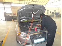 奔馳轎車發(fā)動機尾氣冒黑煙如何處理？